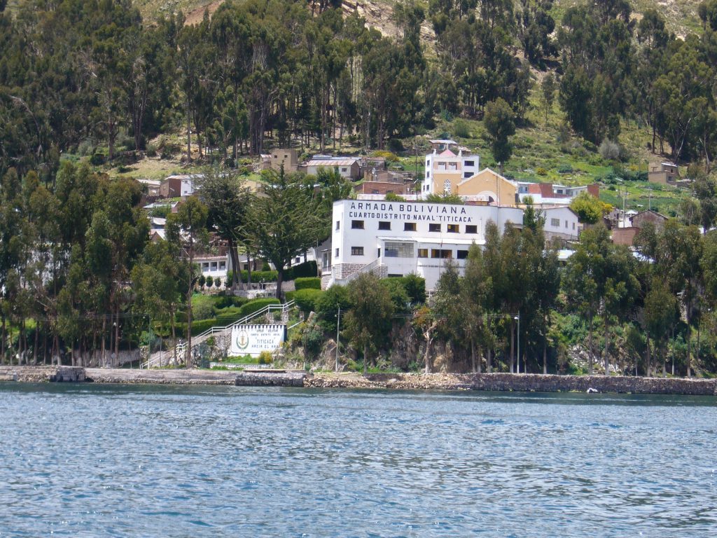 Jezioro Titicaca.