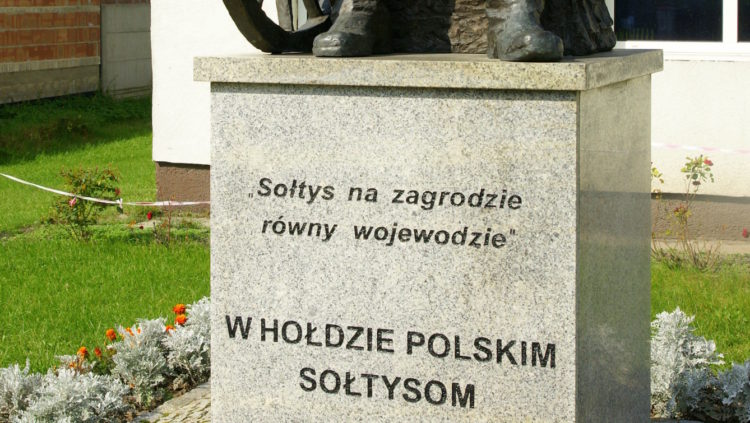 Pomnik sołtysa z Wąchocka.