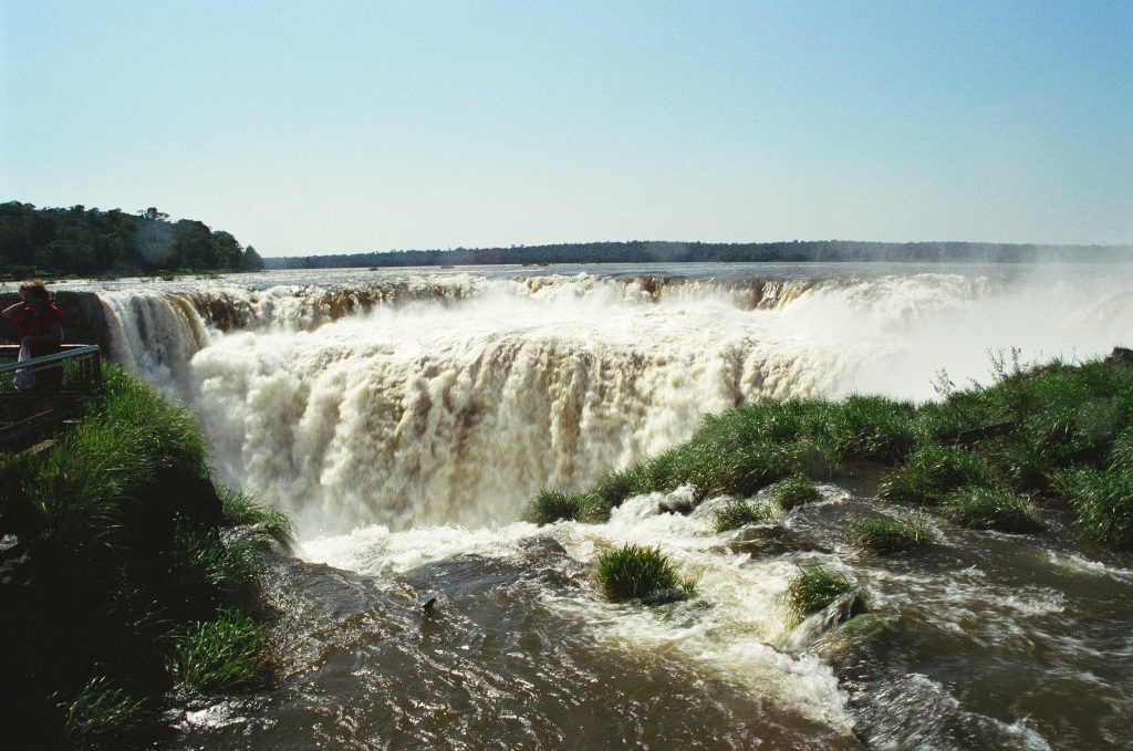 Wodospady Iguassu.