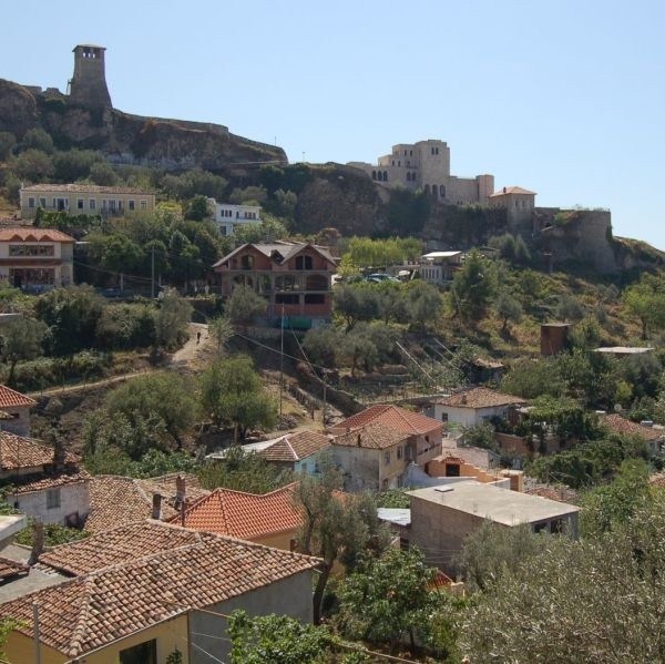 Kruja - wzgórze zamkowe.