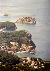 CZARNOGÓRA: WYSPA ŚWIĘTEGO STEFANA