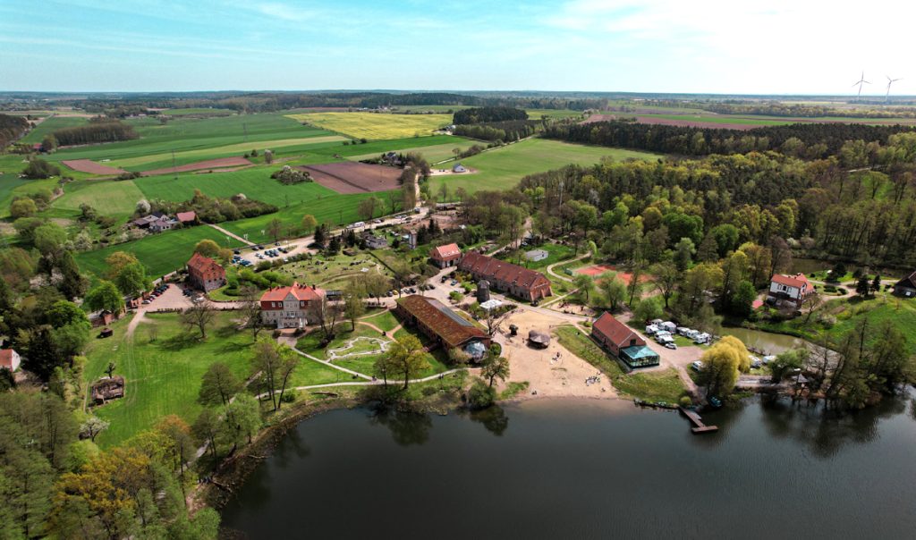 Widok z lotu ptaka osrodka Olandia