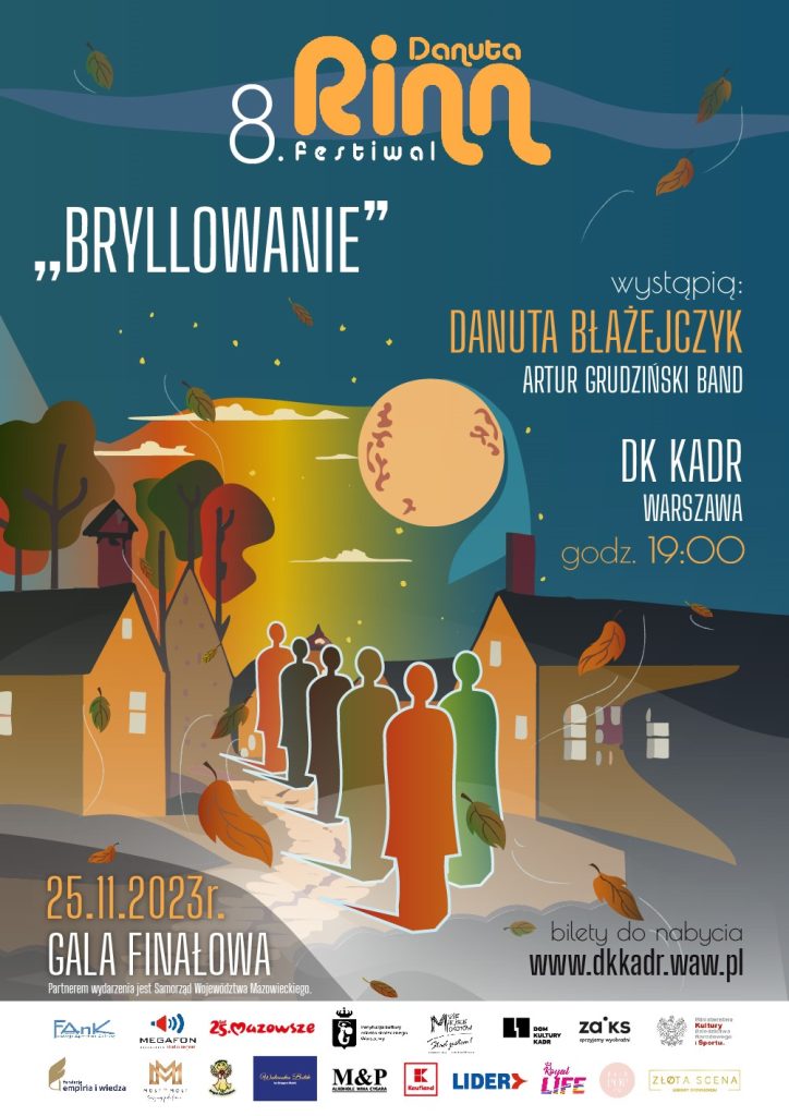 Plakat 8. Edycji Danuta Rinn Festiwal
