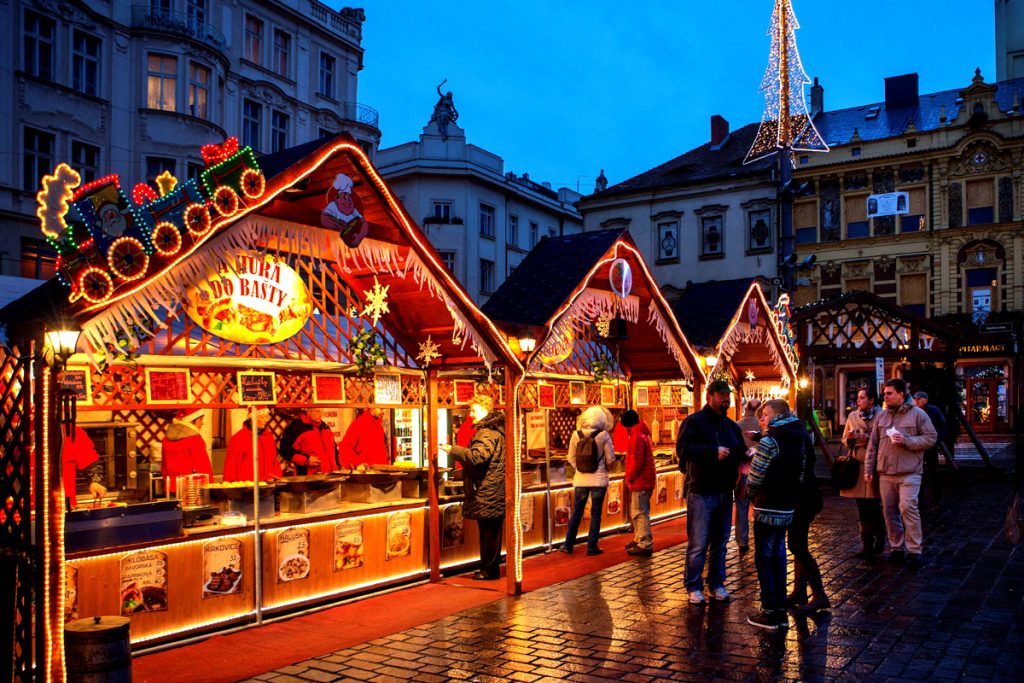 Bożonarodzeniowe jarmarki w Czechach