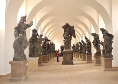 Kuks, galeria barokowych rzeźb M. Brauna - fot. Cezary Rudziński