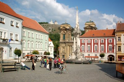 Rynek w Mikulovie - fot. Cezary Rudziński