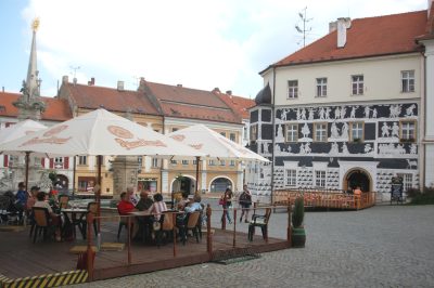 Rynek w Mikulovie - fot. Cezary Rudziński