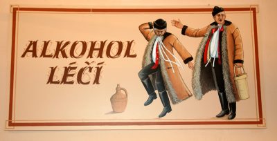 Malowidło ścienne w gospodzie w Mutenicach - fot. Cezary Rudziński