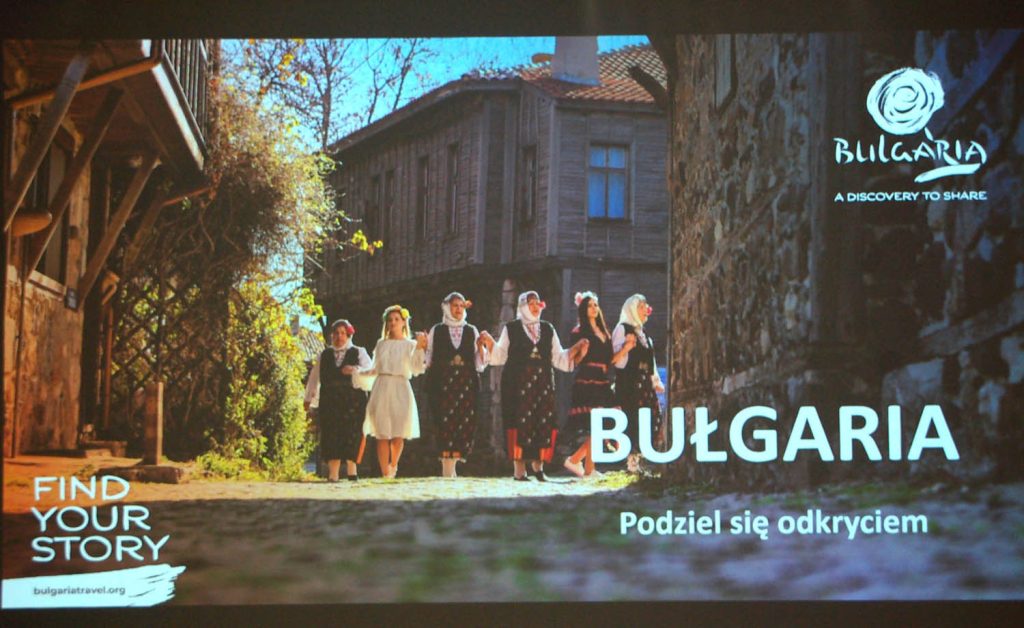 Czołówka prezentacji Bułgarii w języku polskim