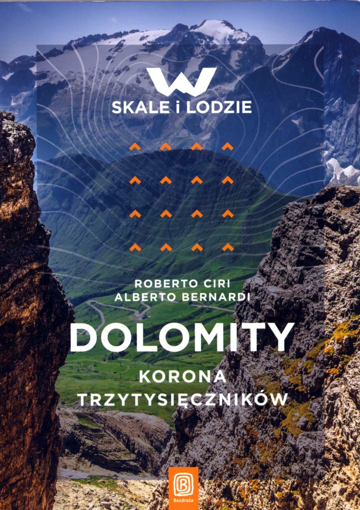 Okładka przewodnika Bezdroży po Dolomitach