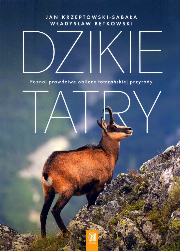 Okładka nowego przewodnika Bezdroży - Dzikie Tatry.