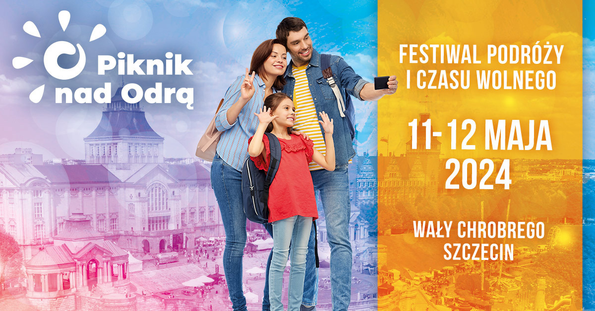 Piknik nad Odrą 2024 w Szczecinie. Plakat