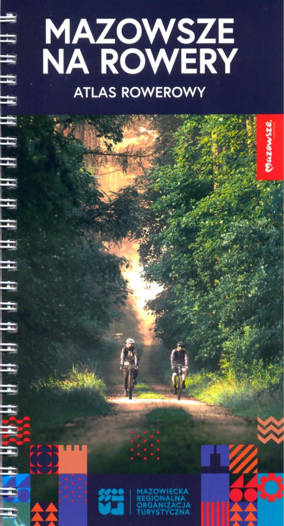 Okładka atlasu Mazowsze na rowery