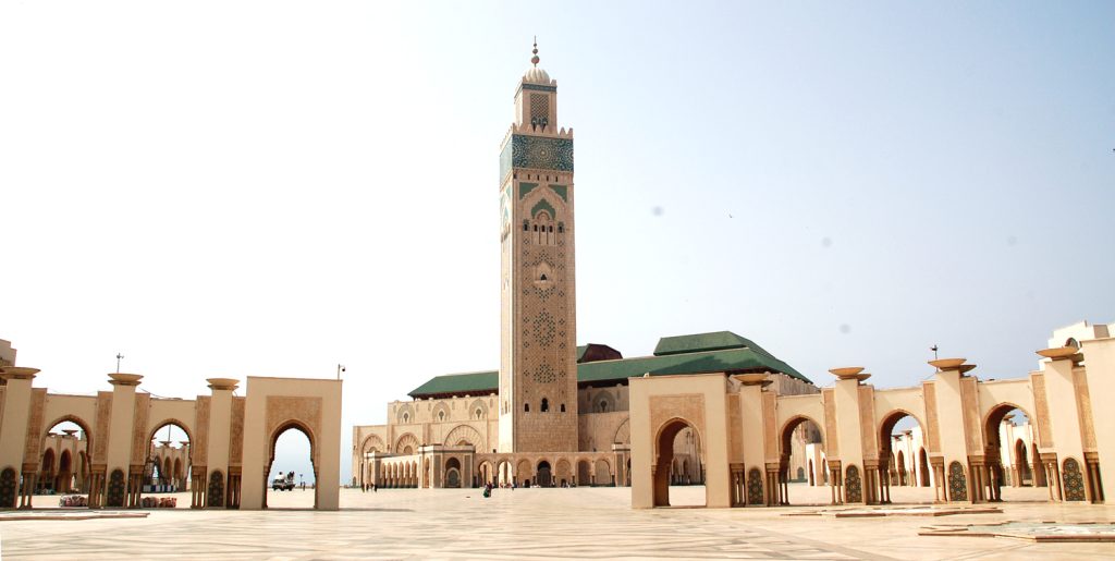 Meczet Hassana II w Casablance w Maroku