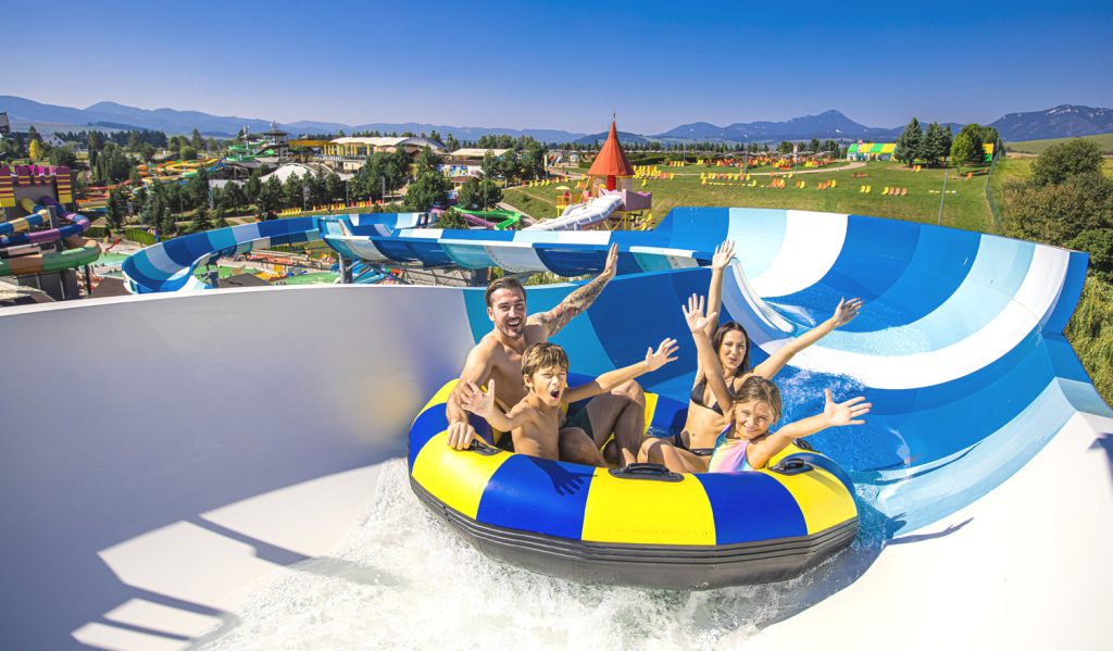 Słowacja, Tatralandia. Rodzinny wypoczynek na wodzie