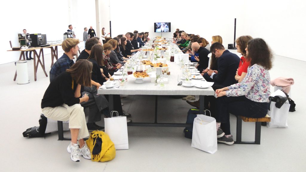 Śniadanie prasowe w Muzeum Sztuki Nowoczesnej