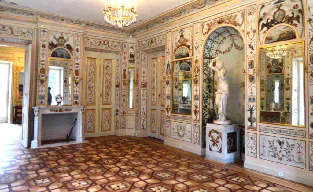 Pałac Łazienkowski. Wnętrze. Fot. Cezary Rudziński