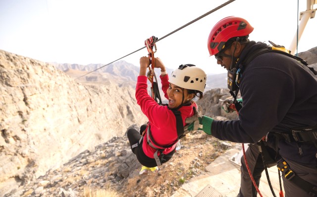 Ras Al Chajma - zjazdy na linie