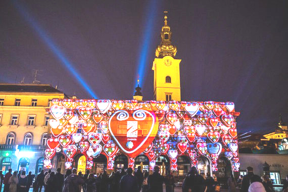Festiwal Świateł 2024 © Wspólnota Turystyczna miasta Zagrzeb, L. Anđelopolj