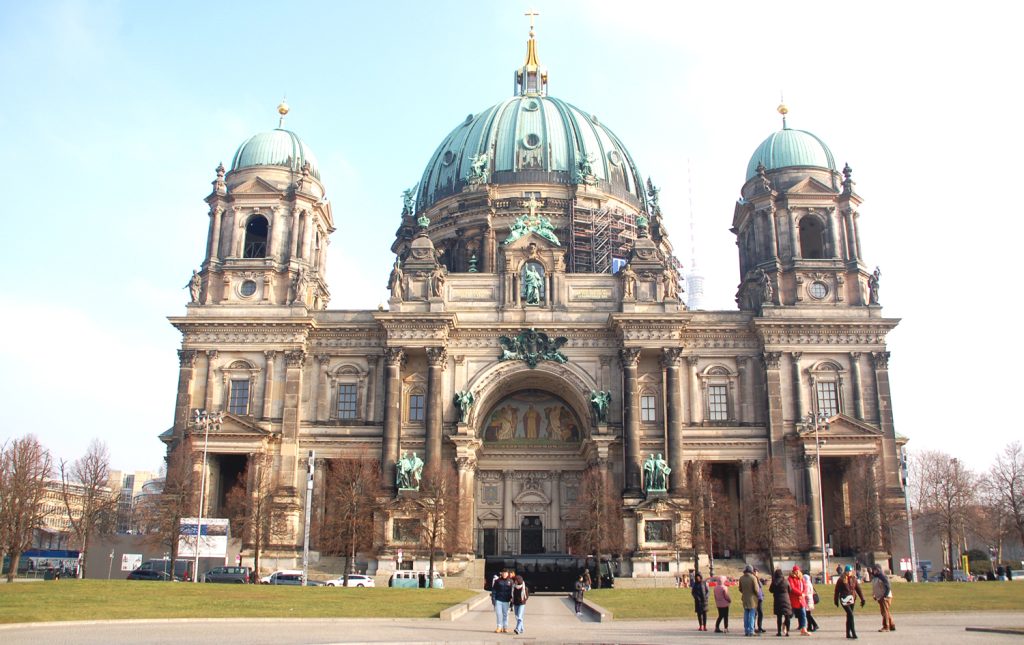 Berlińska katedra, widok od frontu. Fot. Cezary Rudziński