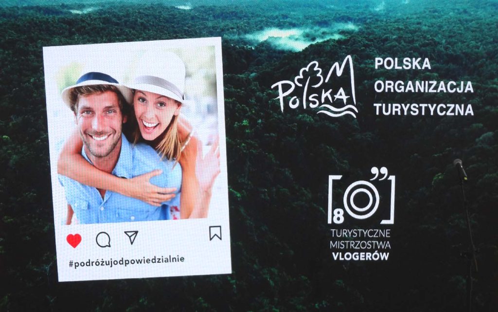 Czołówka prezentacji finału konkursu. Fot. Cezary Rudziński