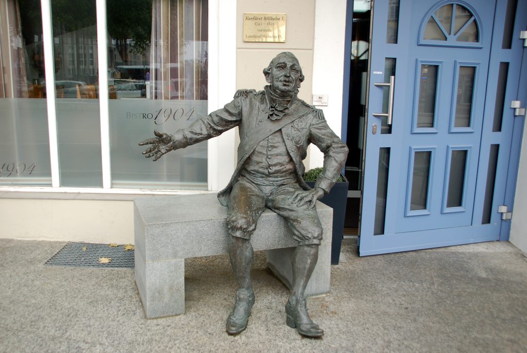Kassel. Landgraf Wilhelm I zaprasza do hotelu jego imienia. Fot. Cezary Rudziński