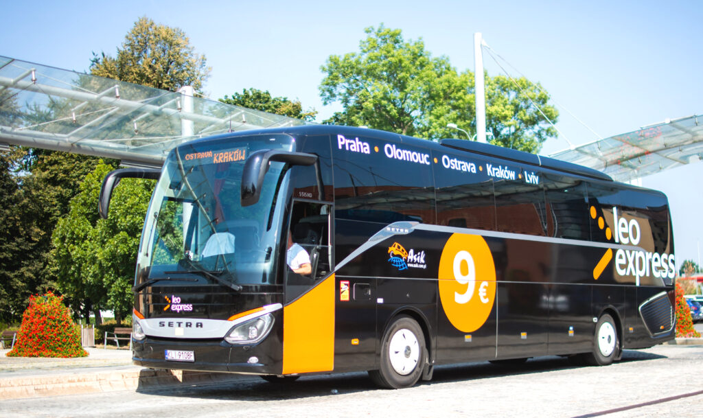 Autobus Leo Express. Zdjęcie prasowe.