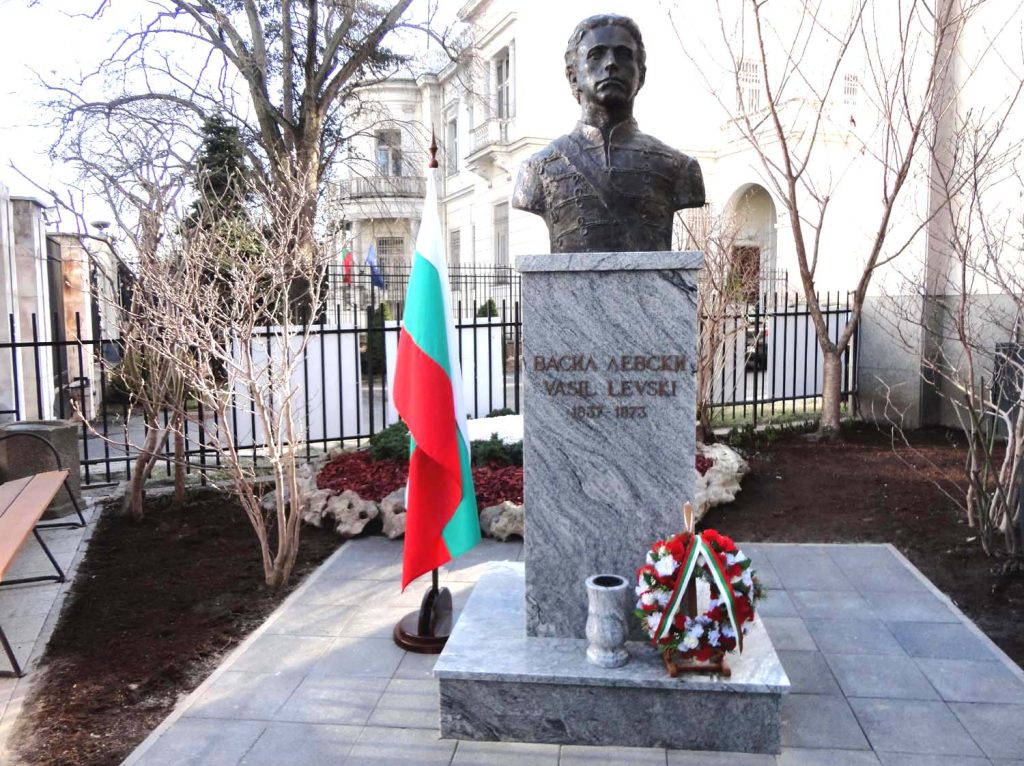 Pomnik Wasiła Lewskiego w Warszawie. Fot. Cezary Rudziński