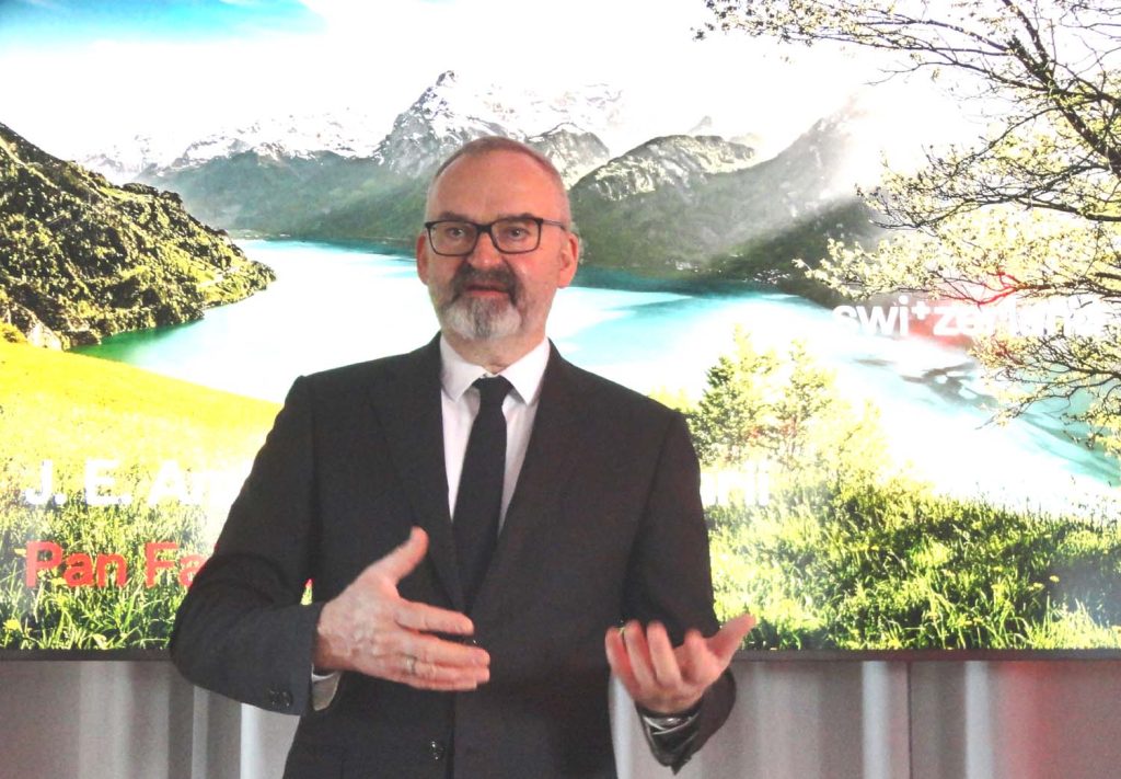 J.E. Ambasador Szwajcarii, Pan Fabrice Filliez. Fot.Cezary Rudziński