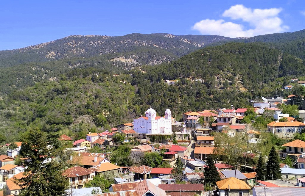 Góry Troodos na Cyprze. Fot Alicja Micuła