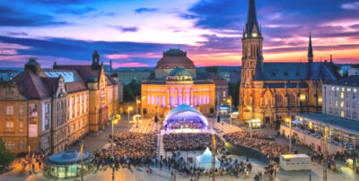Plac Teatralny w Chemnitz, © N. Hashemi