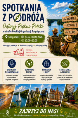 Plakat Spotkanie-z-podroza-Polandrock-2026.