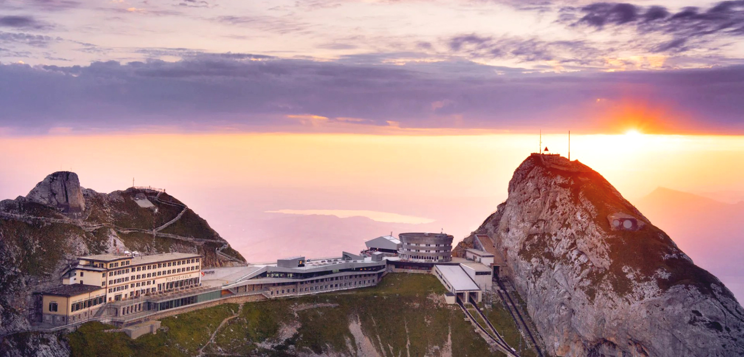 Pilatus - Morgensng-Pilatus-Kulm-Hotels