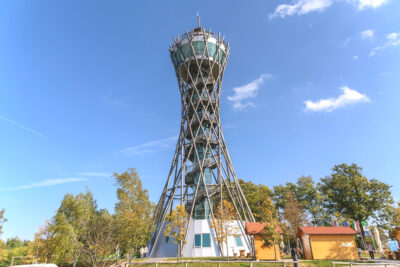 Wieża widokowa Vinarium w Lendavie, fot: Andrej Tarfila