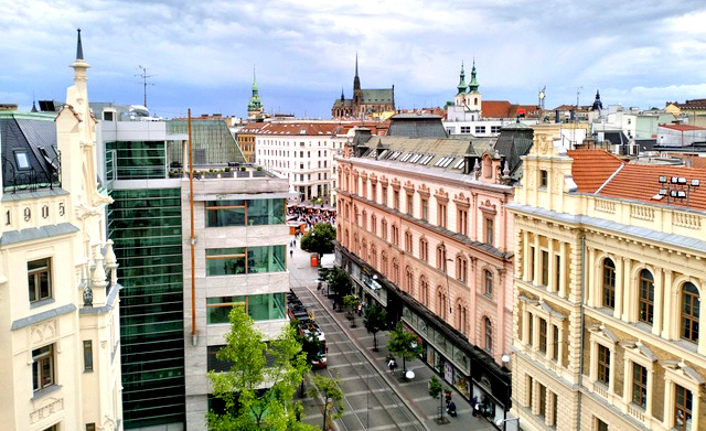 Brno - panorama. Fot. Grzegorz Micuła