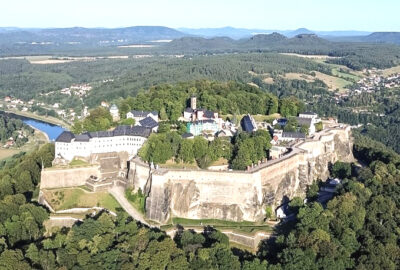 Twierdza Königstein w Szwajcarii Saksońskiej, © Festung Königstein